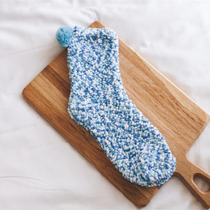 Blaudonau- (🎅FRÜHE WEIHNACHTEN 50 % RABATT) Winter Fuzzy "Cupcakes" Socken mit Geschenkbox