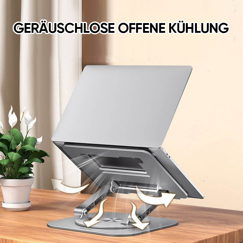 Blaudonau- 💻Drehbare Laptophalterung aus Aluminiumlegierung👍