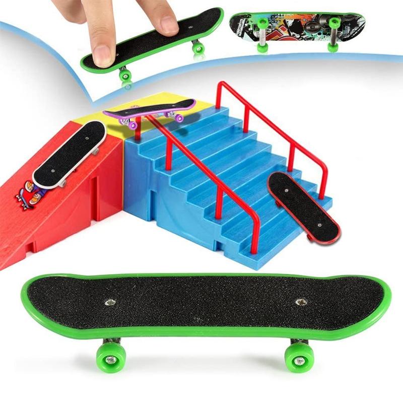 Blaudonau- Mini Finger Skateboard, 5 Stücke