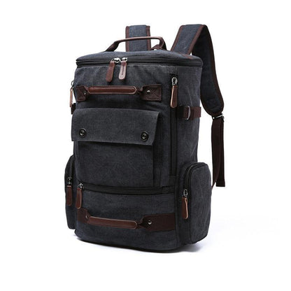 Blaudonau- Man Modische Tasche, Rucksack Schwarz