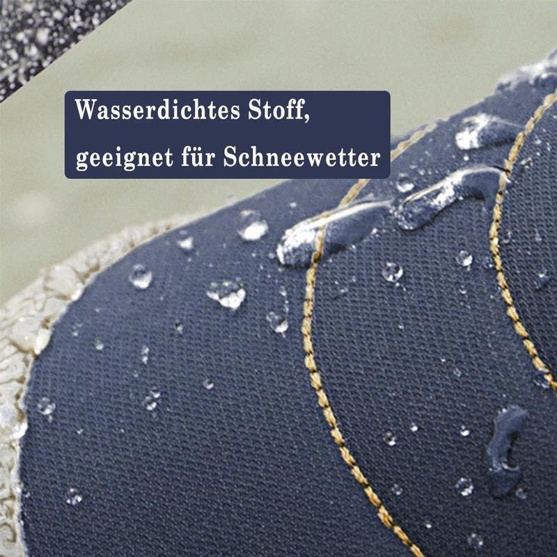 Blaudonau- Mode warme und rutschfeste Schneeschuhe