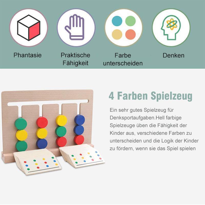 Blaudonau- 4 Farben Spielzeug für Kinder