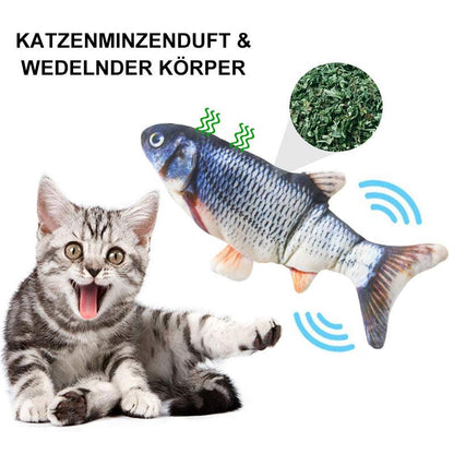 Blaudonau- Elektrischer Puppenfisch für Katze