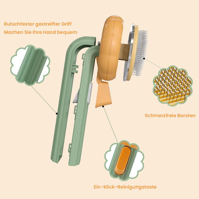 Blaudonau- Kürbis Kammbürste für Haustiere