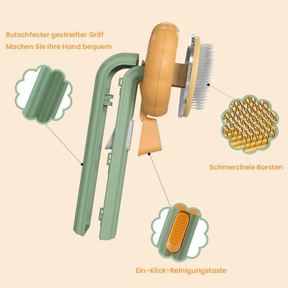 Blaudonau- Kürbis Kammbürste für Haustiere