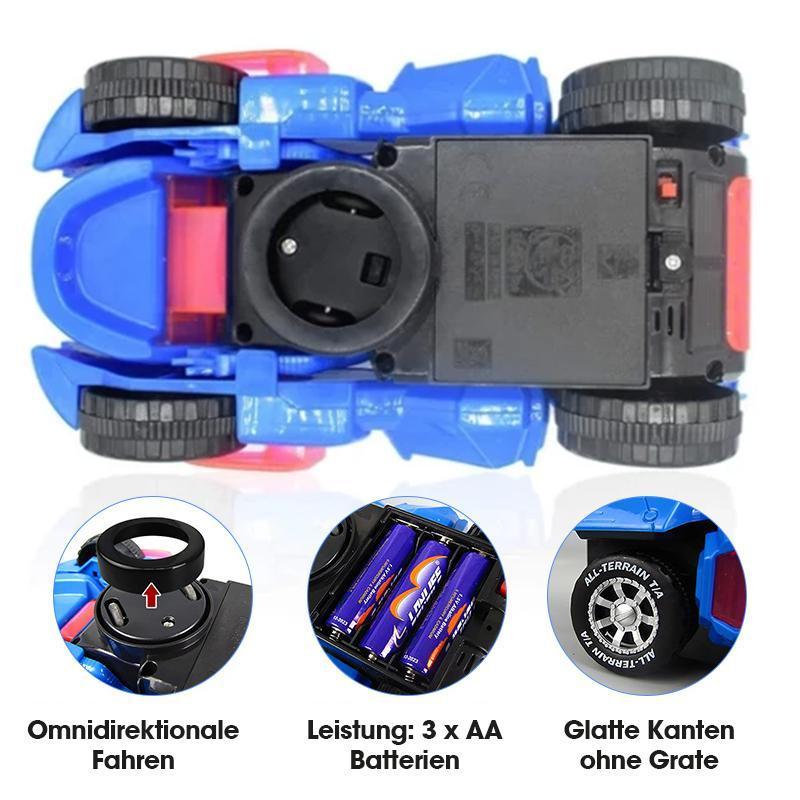 Blaudonau- Transformieren Dinosaurier LED Auto (zufällige Farbe)