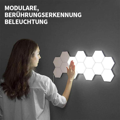 Blaudonau- Kreative Hexagonale Quantenlampe / Wandleuchte