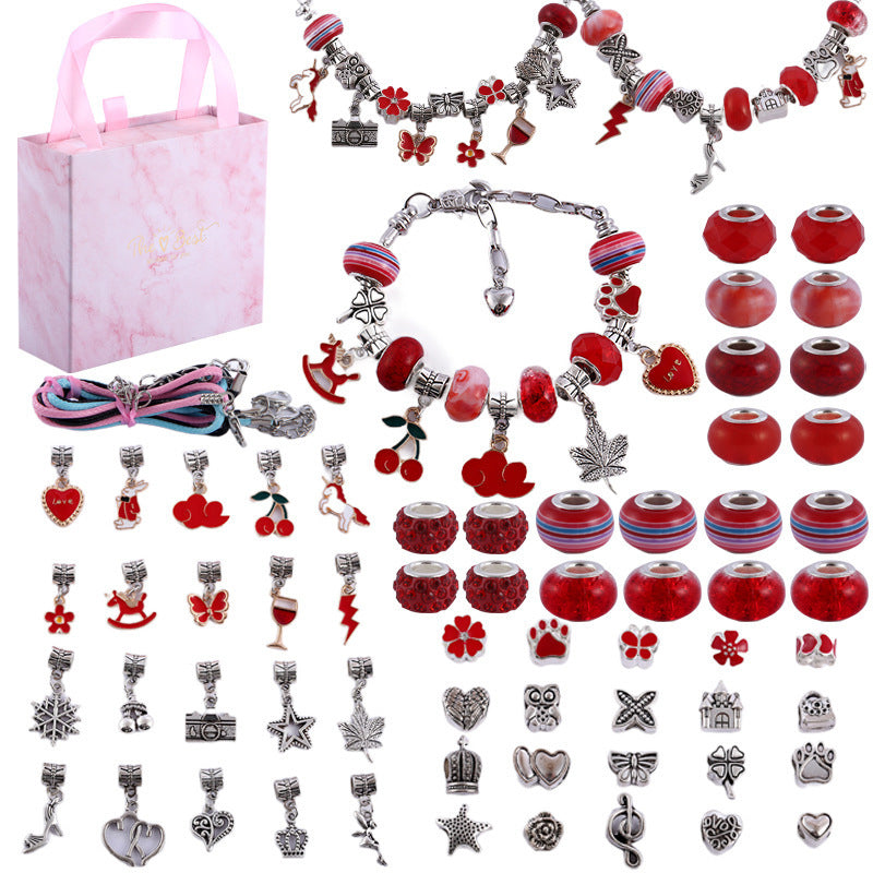 Blaudonau- Girls Charm Bracelet Making Kit