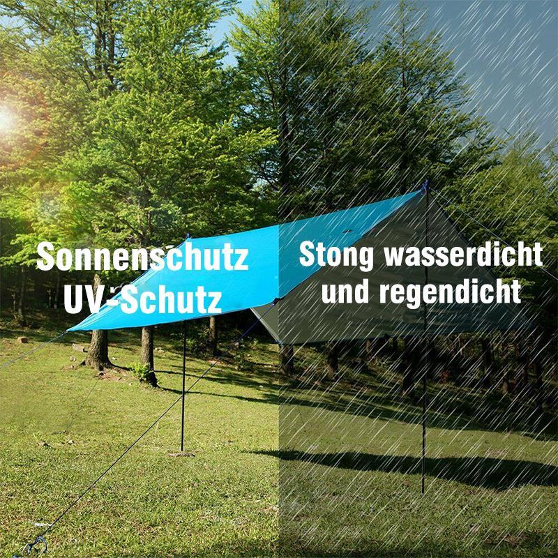 Blaudonau- Markise Sonnenschutz Regenschutz Strand Camping Picknick Pad Feuchtigkeitsschutzmatte (nur Zelt, Unterstützung nicht enthalten)