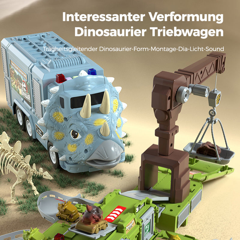 Blaudonau- 🦖Interessanter Verformung Dinosaurier Triebwagen