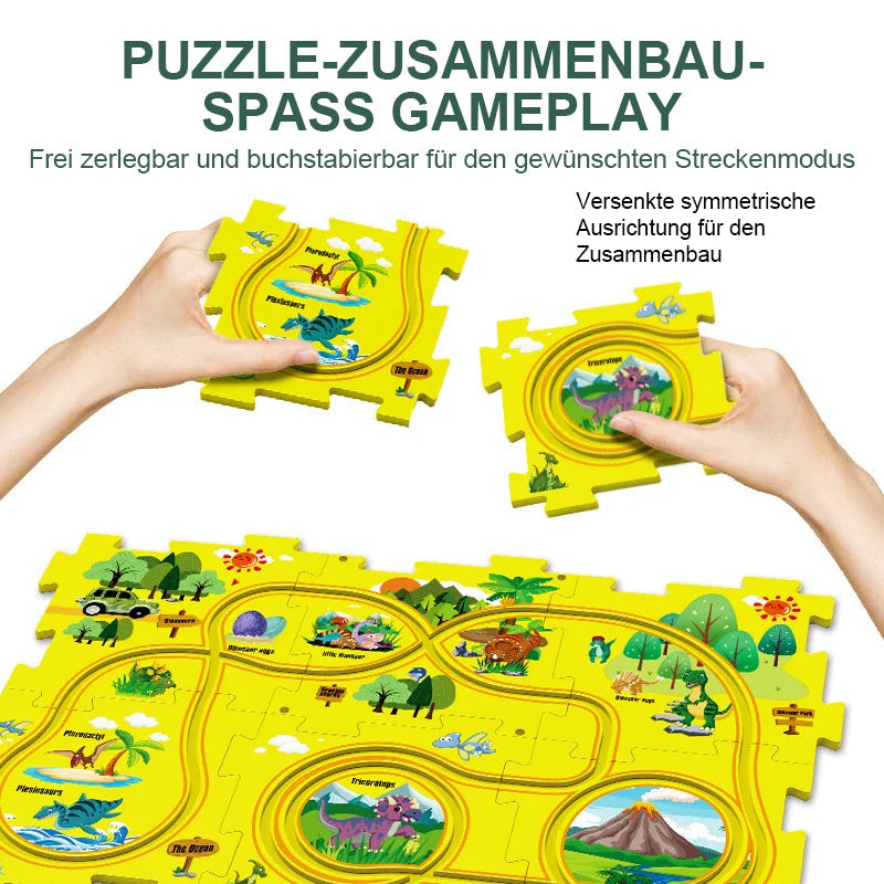 Blaudonau- Puzzle Spielzeugauto（5 STÜCK）