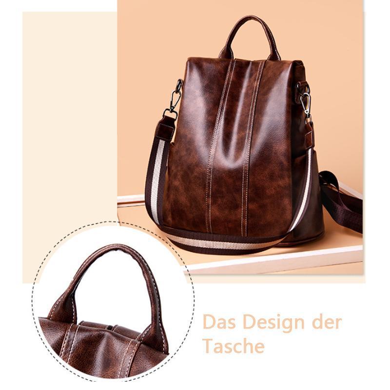 Blaudonau- Mode Frauen Anti-Diebstahl-Rucksack