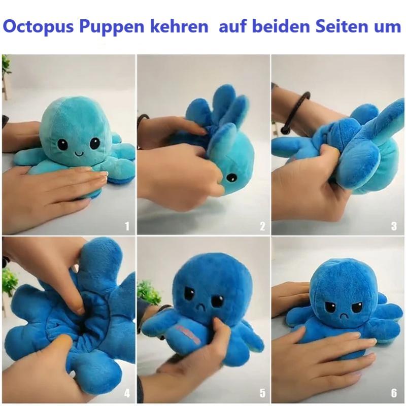 Blaudonau- Octopus Plüschspielzeug