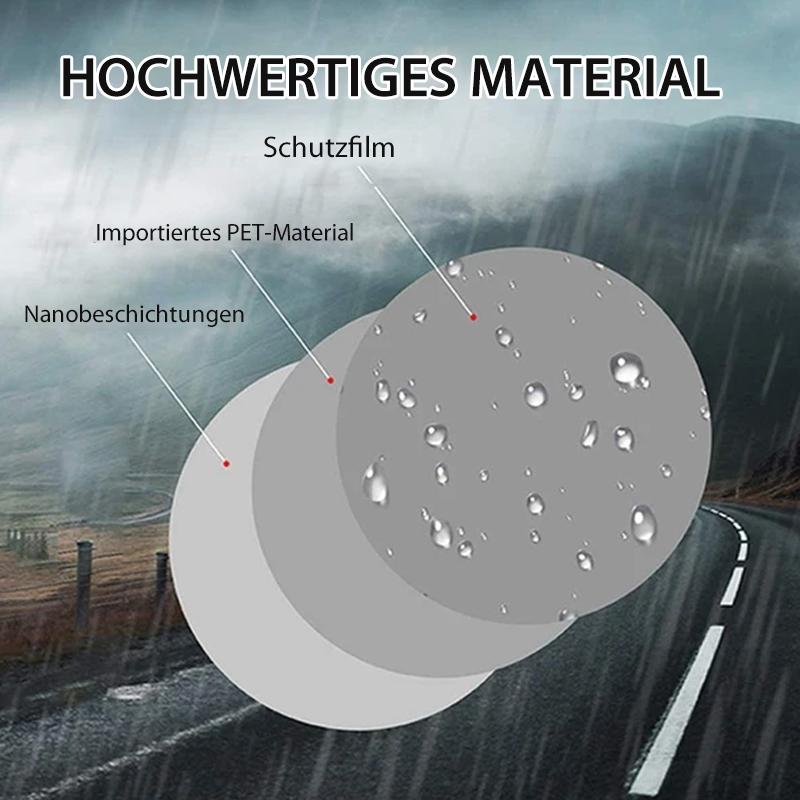 Blaudonau- Anti Regen- und Nebelbeschlag-Helmfolie