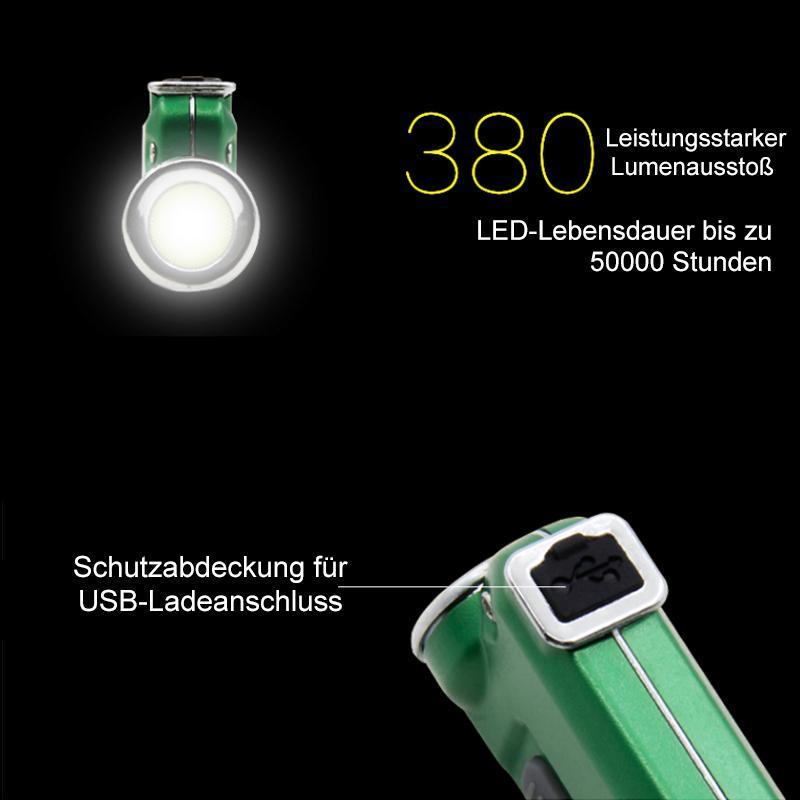 Blaudonau- MINI LED Schlüsselbund Intelligente Taschenlampe