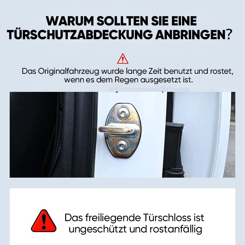 Blaudonau- Schutz für Türverriegelung(4 Stück)