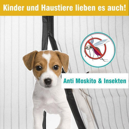 Blaudonau- Anti Moskito & Insekten Magnet Mesh Türvorhang