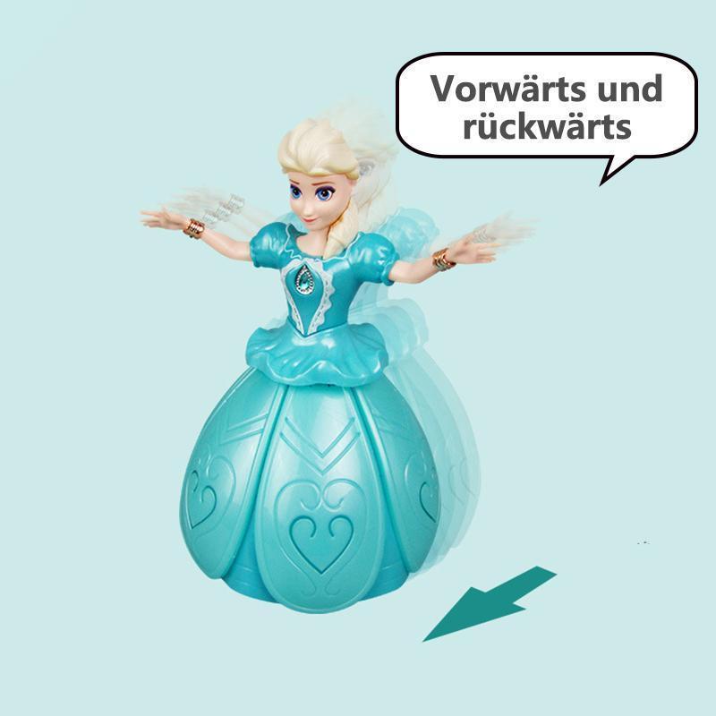 Blaudonau- Fernbediente Dancing Prinzessin- Puppenspielzeug mit der Musik