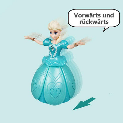 Blaudonau- Fernbediente Dancing Prinzessin- Puppenspielzeug mit der Musik