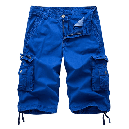 Blaudonau- Stylische, strapazierfähige Cargo-Shorts aus Baumwolle für Herren