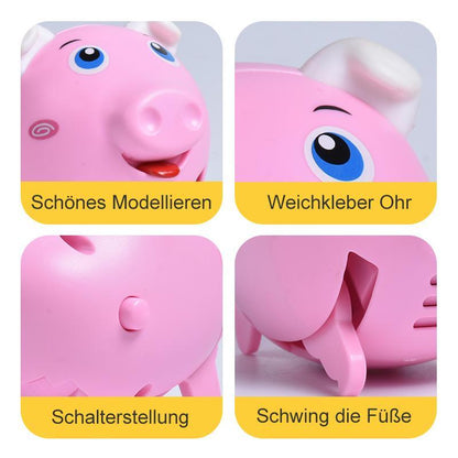 Blaudonau- Elektrische Pfeife Schwein Spielzeug