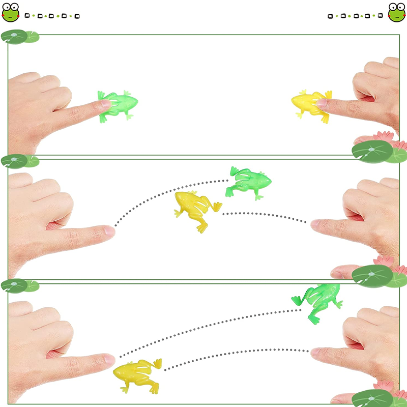 Blaudonau- Hüpfendes Froschspielzeug Für Kinder