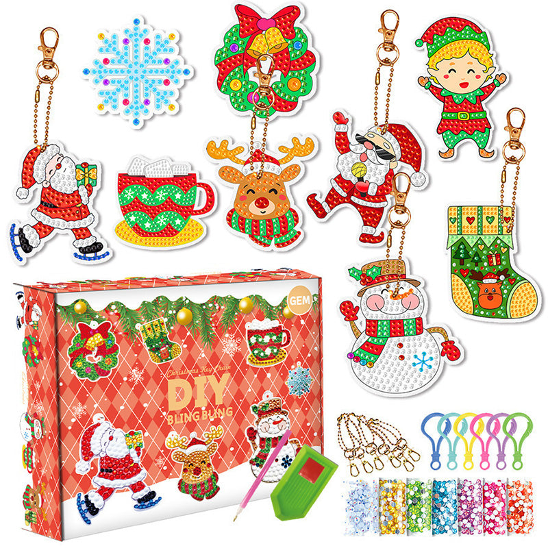 Blaudonau- Christmas Painting Sticker Kit