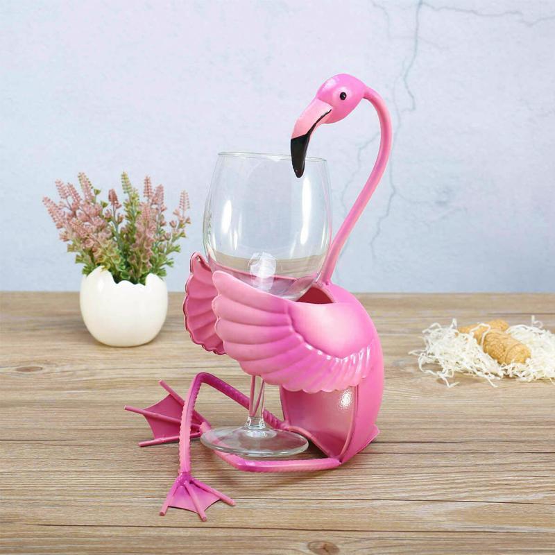 Blaudonau- Flamingo Weinhalter