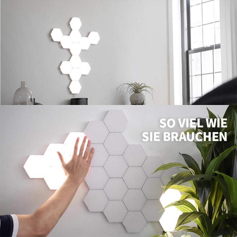 Blaudonau- Kreative Hexagonale Quantenlampe / Wandleuchte