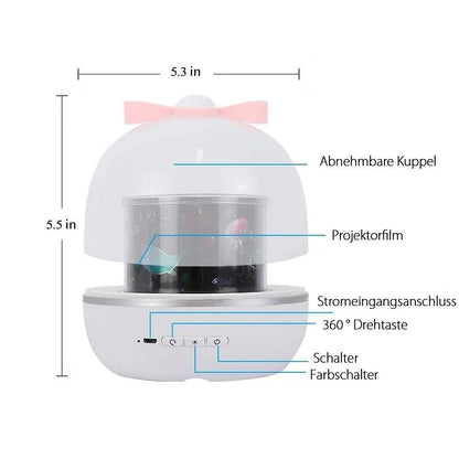 Blaudonau- Kinder Sternprojektor Nachtlicht
