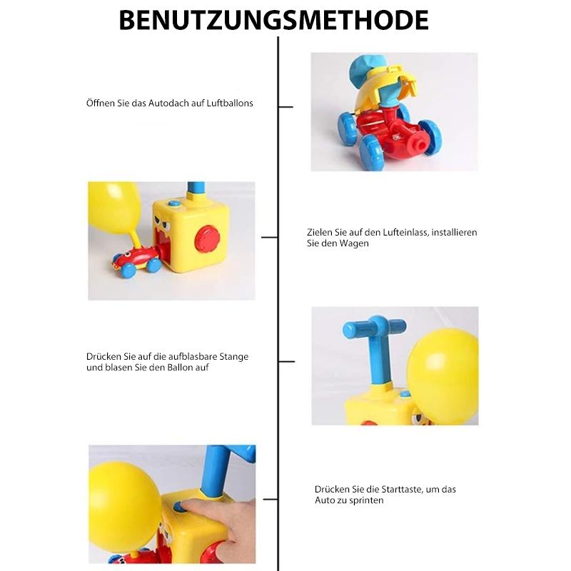 Blaudonau- Ballons Auto Kinder Wissenschaftsspielzeug