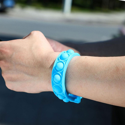 Blaudonau- Farbe Silikon Armband