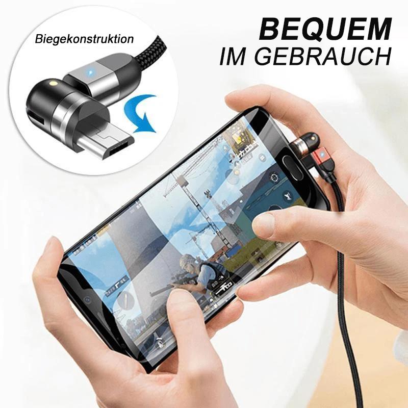 Blaudonau- 3-IN-1 DESIGN 360 ° Magnetkabel