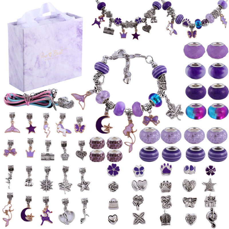 Blaudonau- Girls Charm Bracelet Making Kit