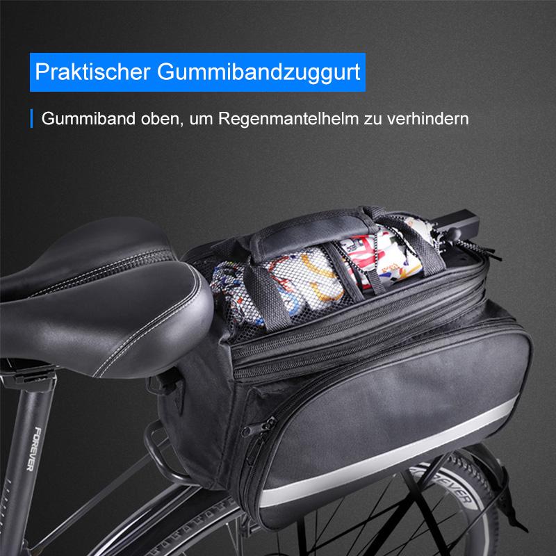 Blaudonau- Tasche für die hintere Fahrradablage