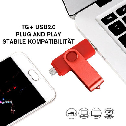 Blaudonau- Bunter USB- Massenspeicher