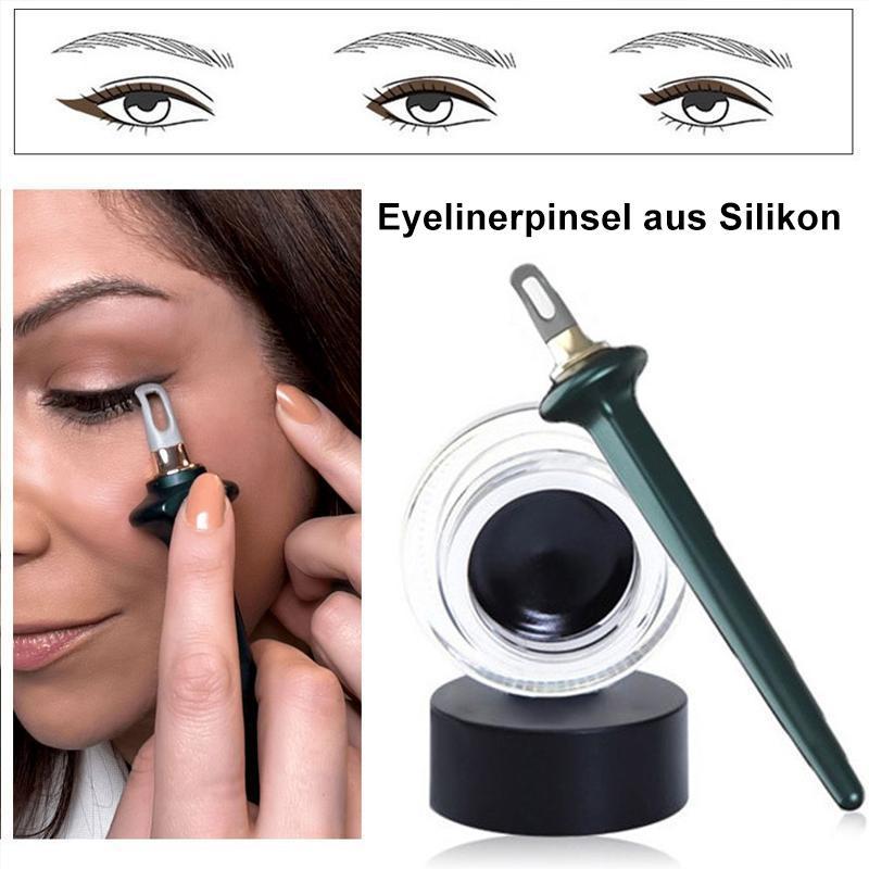 Blaudonau- Super einfacher und auslaufsicherer Eyeliner (Mit Pinsel)