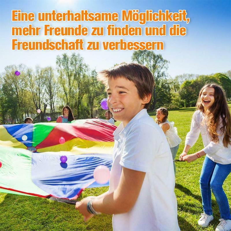 Blaudonau- Bunt Fallschirm für Kinder und Familie