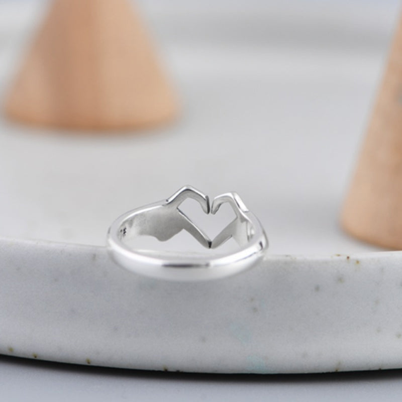 Blaudonau- To My Daughter ‘I Love You Forever’ Heart Ring