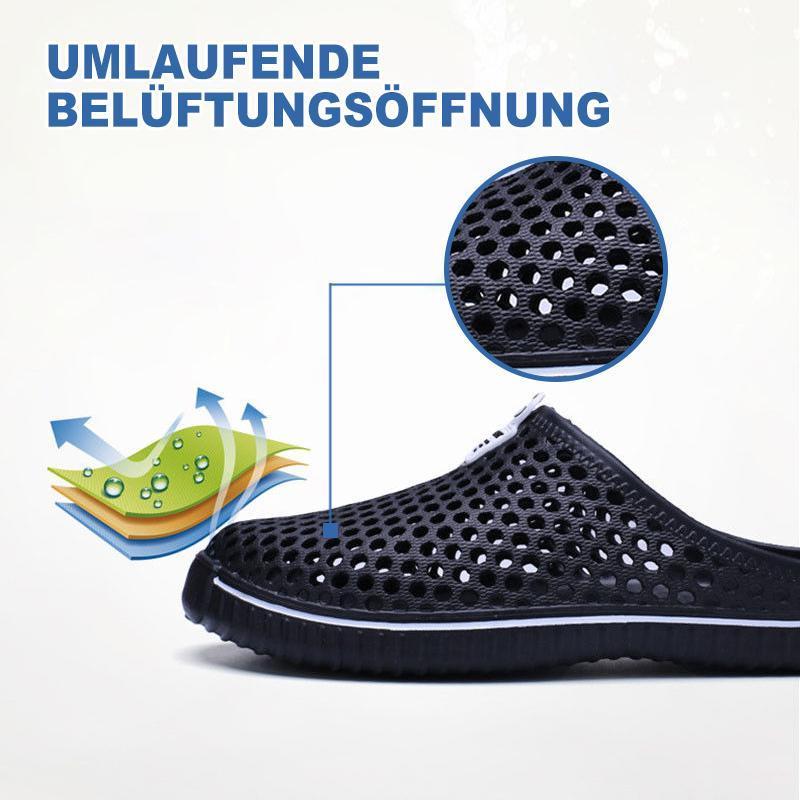 Blaudonau- Sommerhausschuhe, Strandschuhe für Männer, Frauen