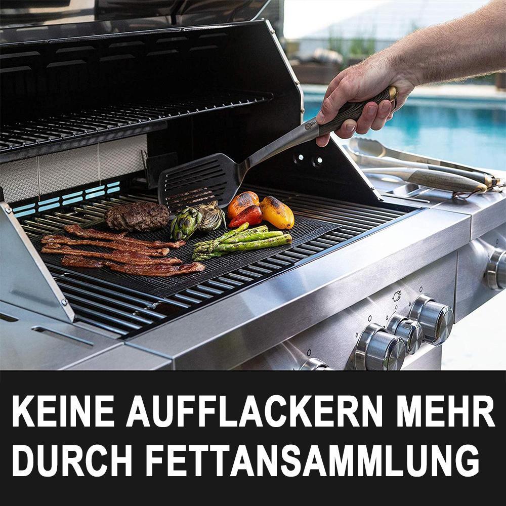 Blaudonau- Teflon Netz Grillmatte antihaft wiederverwendbar, eckig 33x40 cm, 1/3 pc