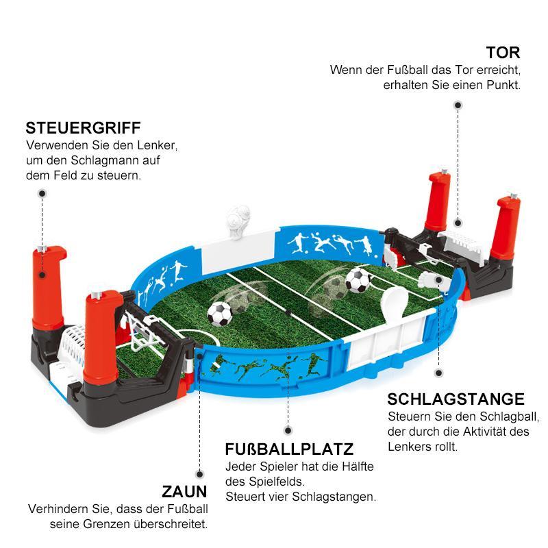 Blaudonau- Mini Tabletop Fußballspiel Desktop