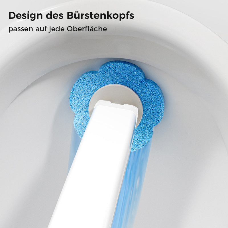 Blaudonau- Toilettenbürste zum Einmalgebrauch