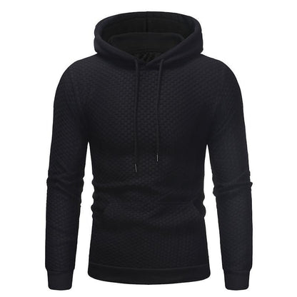 Blaudonau- Herren-Kapuzenpullover schwarz