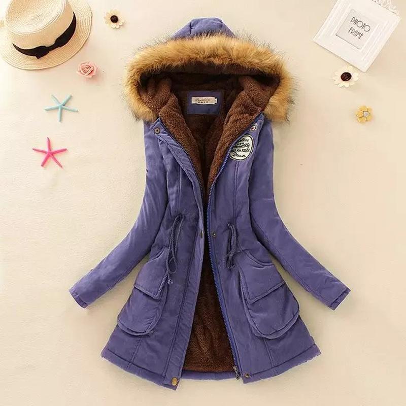 Blaudonau- Winterparka für Damen