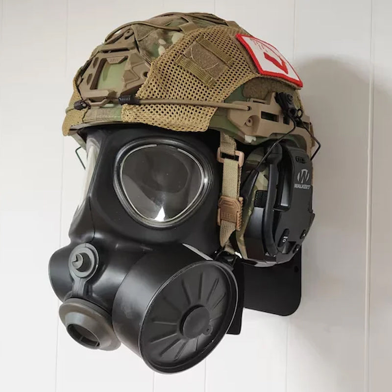 Blaudonau- 3D Totenkopf Helm Display Paket Halterung