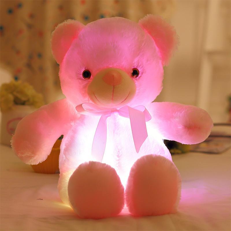 Blaudonau- LED-Teddybär Rosa