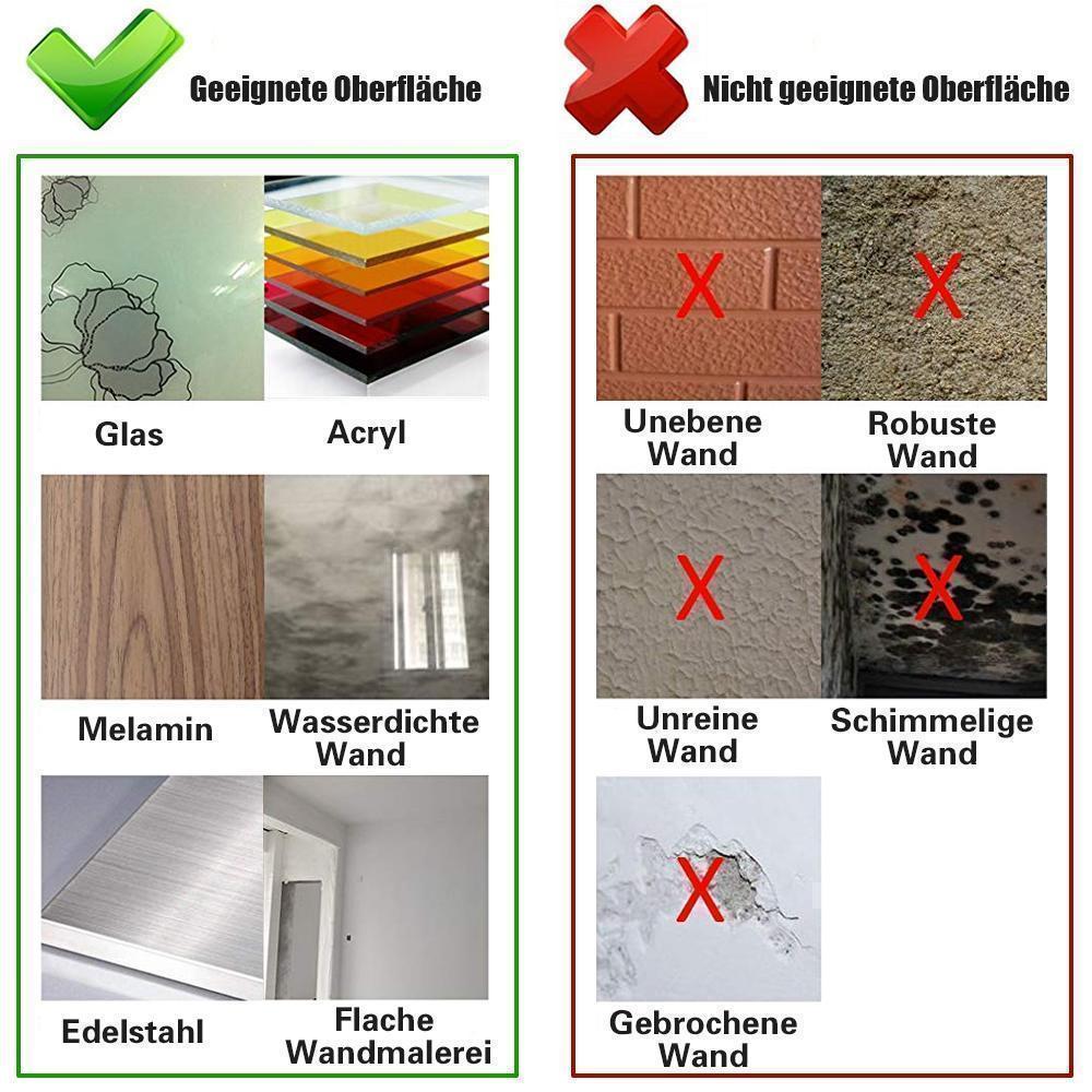 Blaudonau- Selbstklebende 3D Fliesenaufkleber, 4 Stücke