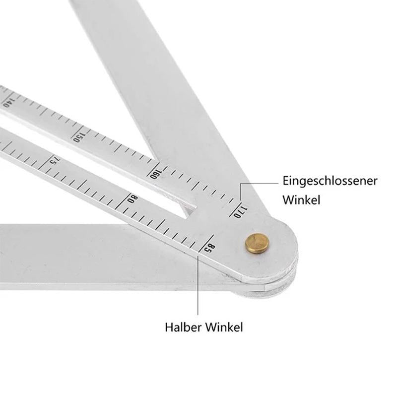 Blaudonau- Winkelmesser aus Edelstahl