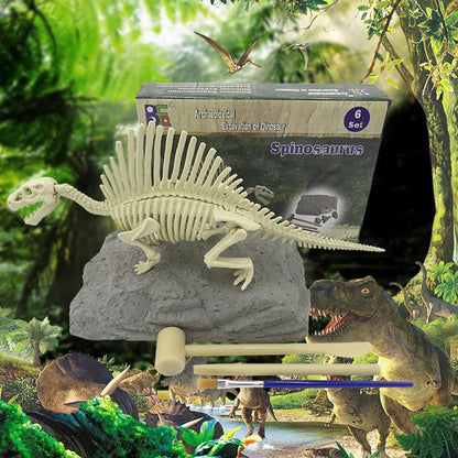 Blaudonau- Archäologisches Dinosaurier Spielzeug Stegosaurus